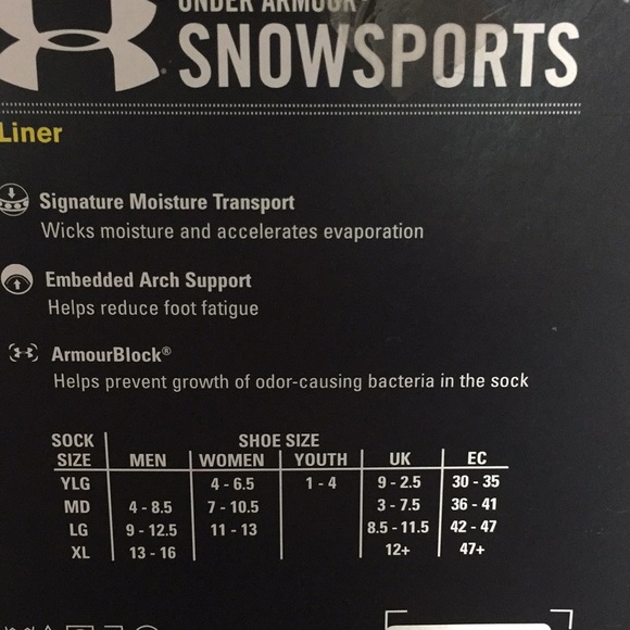 Under Armour snow sport socks - Picture 4 of 5
